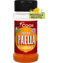 Mélange paëlla bio Cook 35g Cook  dans votre magasin bio en ligne Etiketbio.eu