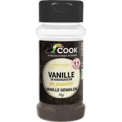 Vanille en poudre bio Cook 10g Cook  dans votre magasin bio en ligne Etiketbio.eu