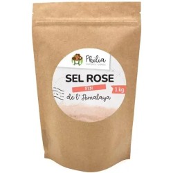 Sel rose Himalaya fin 1kg Philia PHILIA  dans votre magasin bio en ligne Etiketbio.eu