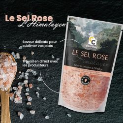 Sel rose grains 1kg Comptoirs
