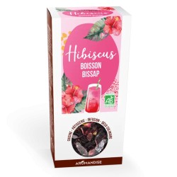 Hibiscus bio Aromandise 80 g Aromandise  dans votre magasin bio en ligne Etiketbio.eu