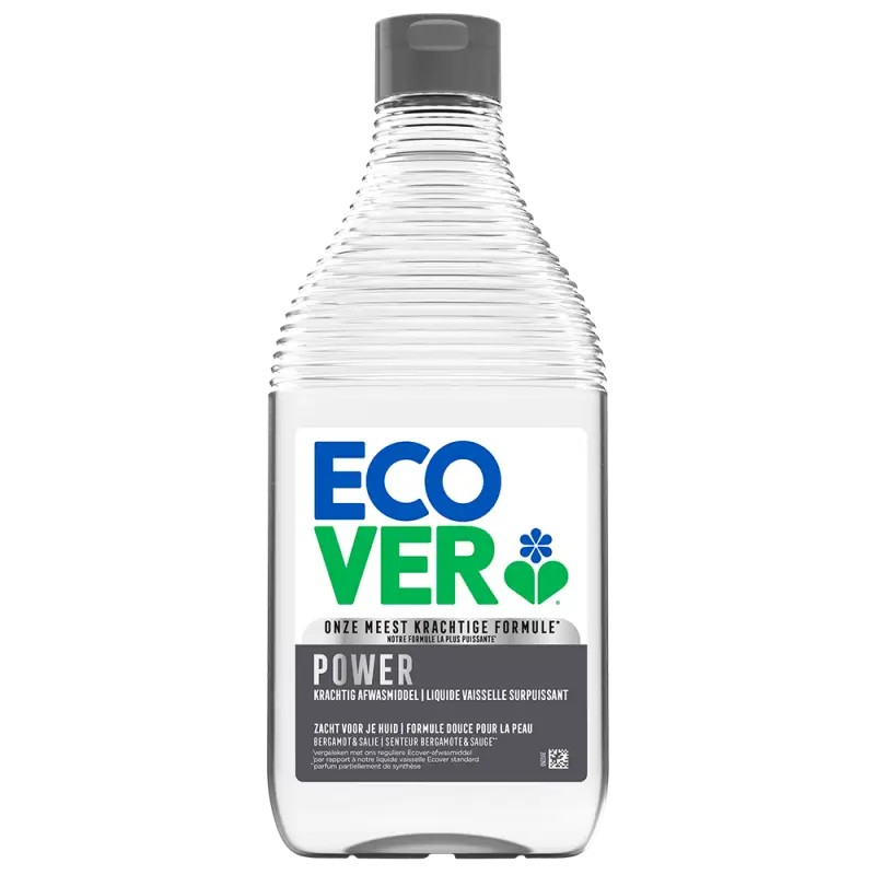 Liquide vaisselle Power 450ml – Ecover Ecover  dans votre magasin bio en ligne Etiketbio.eu