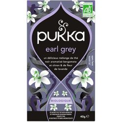 Thé Earl Grey bio 20 infusettes Pukka Pukka  dans votre magasin bio en ligne Etiketbio.eu