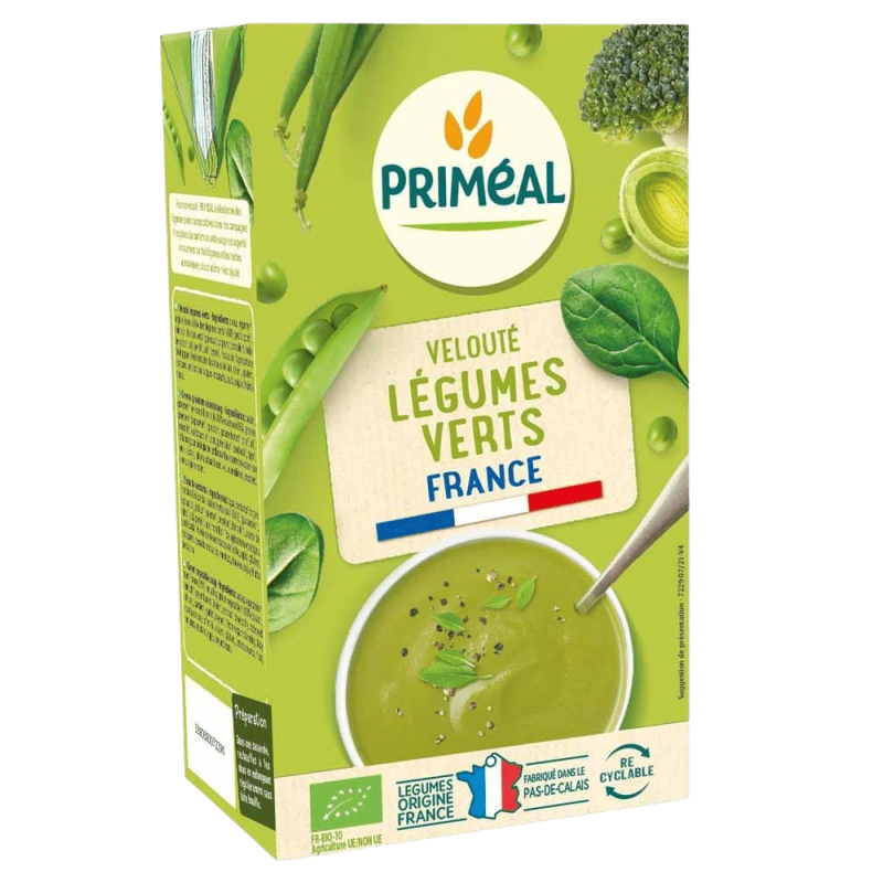 Velouté légumes verts Priméal 1L Priméal  dans votre magasin bio en ligne Etiketbio.eu