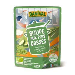 Soupe pois cassés bio Danival 50cl
