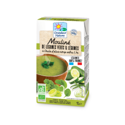 Mouliné légumes verts Grandeur Nature 1L Grandeur Nature  dans votre magasin bio en ligne Etiketbio.eu