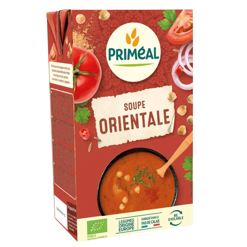 Soupe orientale bio Priméal 1L Priméal  dans votre magasin bio en ligne Etiketbio.eu