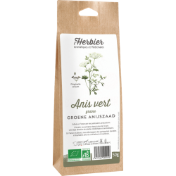 Anis vert graines L’Herbier de France 50g Herbier de France  dans votre magasin bio en ligne Etiketbio.eu