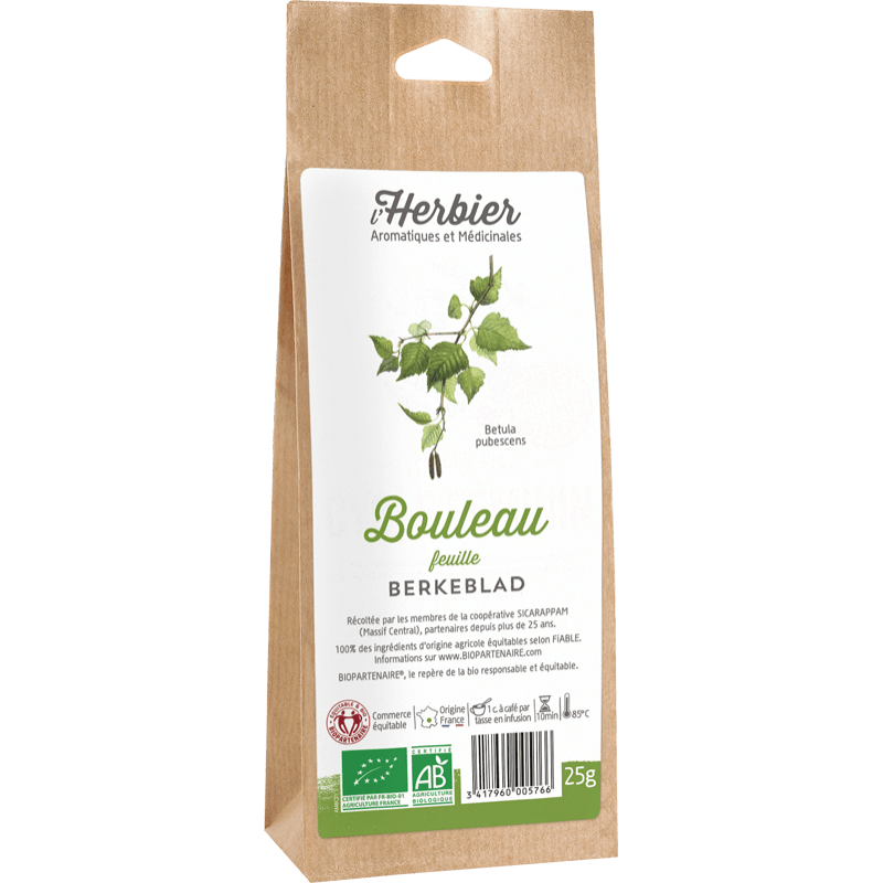 Bouleau feuilles L’Herbier de France 25g