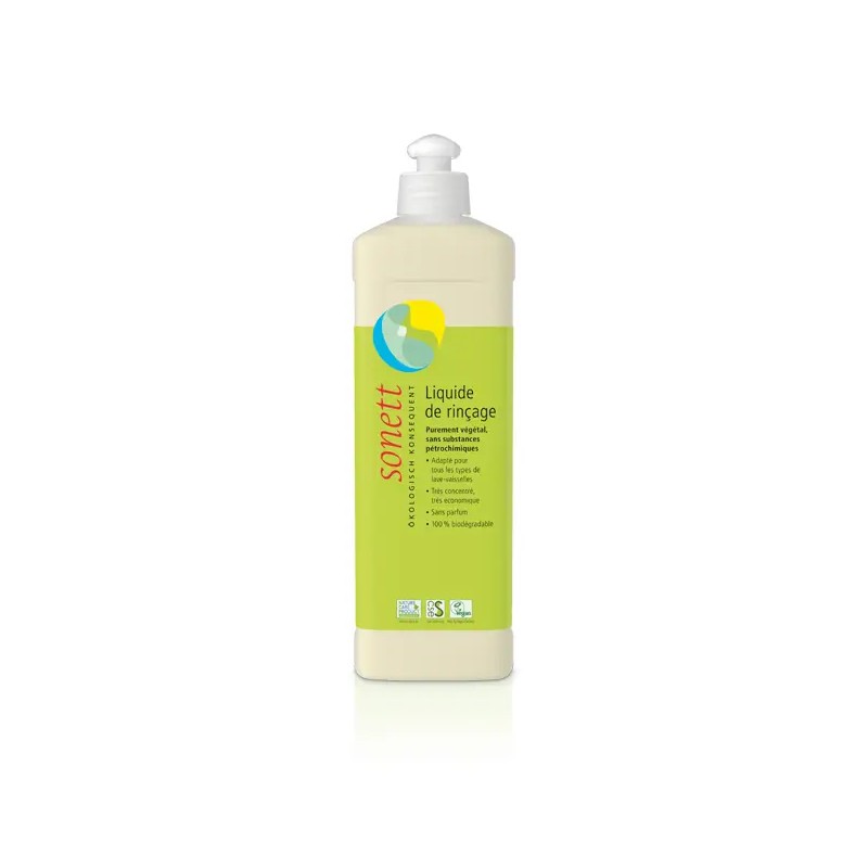 Liquide de rinçage lave-vaisselle 500ml - Sonett Sonett  dans votre magasin bio en ligne Etiketbio.eu