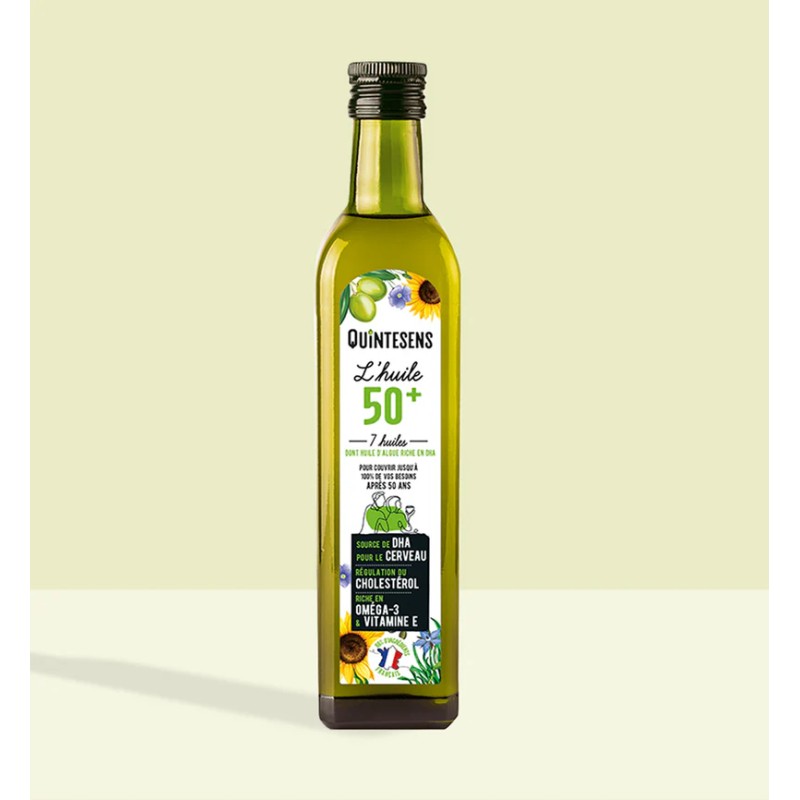 Huile 50+ 50cl Quintesens quintesens  dans votre magasin bio en ligne Etiketbio.eu
