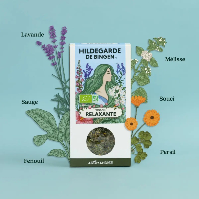 Tisane Relaxante Hildegarde VracAromandise