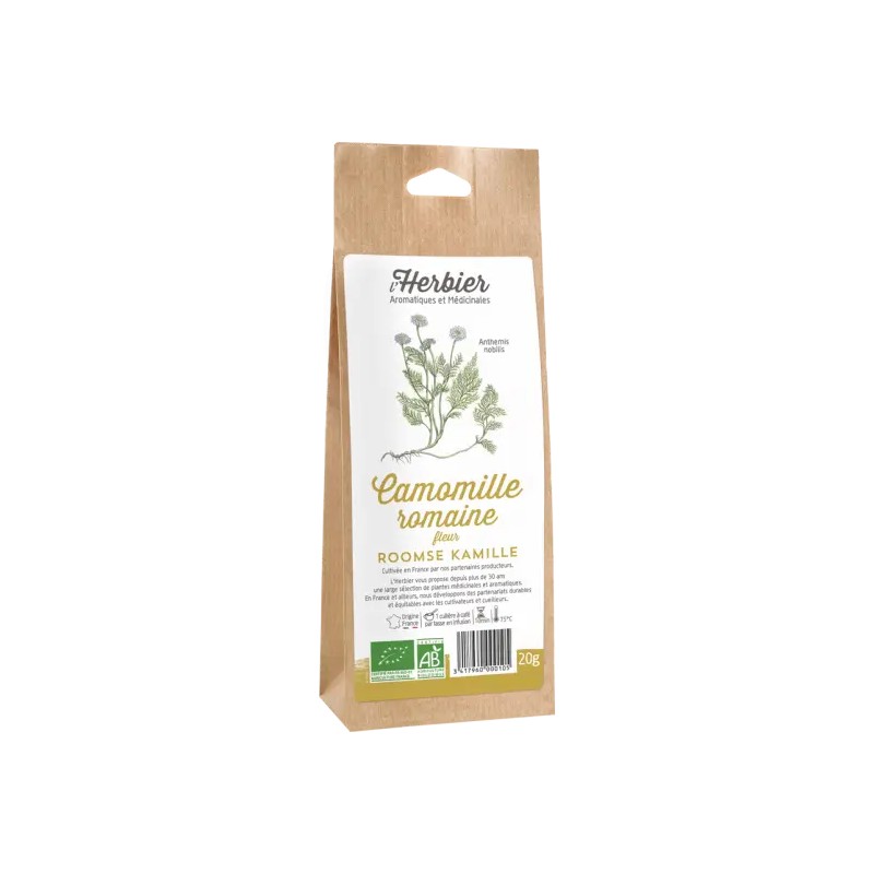 Camomille romaine L’Herbier de France 20g
