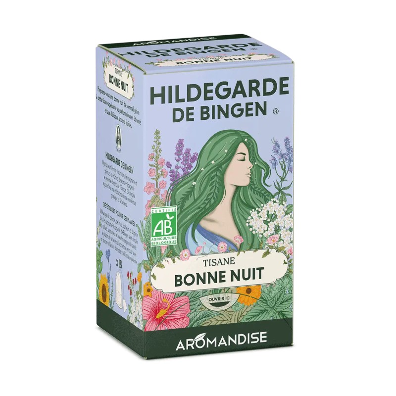 Tisane nuit sachets Hildegarde de Bingen  dans votre magasin bio en ligne Etiketbio.eu