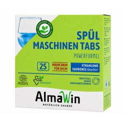 Tablettes lave-vaisselle x25 Ecocert - AlmaWin   dans votre magasin bio en ligne Etiketbio.eu