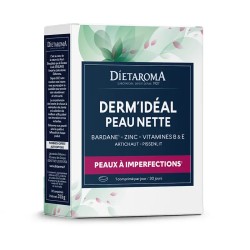 Dermidéal Zinc Bardane Dietaroma 30 comp