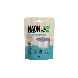 Porridge Myrtille Cassis Bio 85g – Naon Naon  dans votre magasin bio en ligne Etiketbio.eu