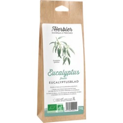Eucalyptus feuilles bio 50g Herbier de France Herbier de France  dans votre magasin bio en ligne Etiketbio.eu