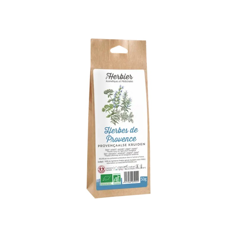 Herbes de Provence bio 50g Herbier de France
