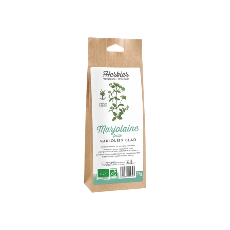 Marjolaine bio 25g Herbier de France Herbier de France  dans votre magasin bio en ligne Etiketbio.eu