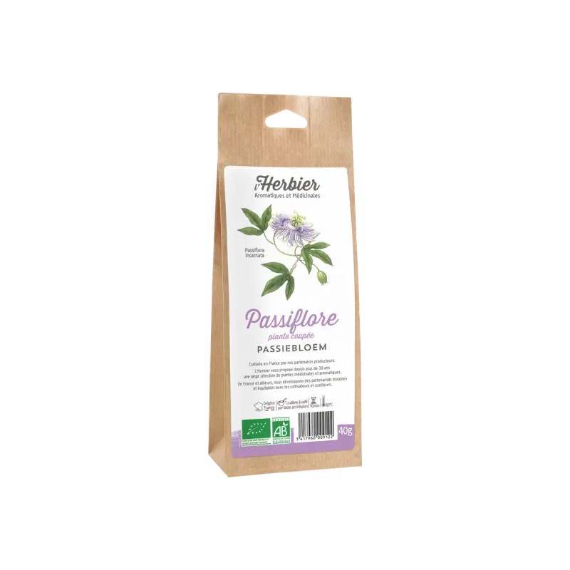 Passiflore L’Herbier de France 40g Herbier de France  dans votre magasin bio en ligne Etiketbio.eu