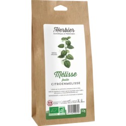 Mélisse feuilles L’Herbier de France 30g Herbier de France  dans votre magasin bio en ligne Etiketbio.eu
