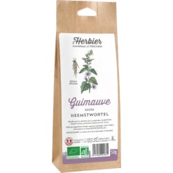 Guimauve racine L’Herbier 50g Herbier de France  dans votre magasin bio en ligne Etiketbio.eu