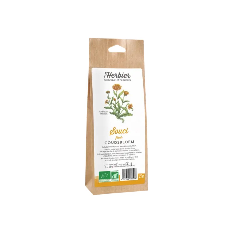 SOUCI FLEURS (25G) ARCADIE - HERBIER FRANCE Herbier de France  dans votre magasin bio en ligne Etiketbio.eu