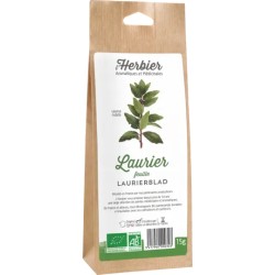 Laurier feuilles L’Herbier 15g Herbier de France  dans votre magasin bio en ligne Etiketbio.eu