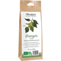 Oranger feuilles L’Herbier 25g Herbier de France  dans votre magasin bio en ligne Etiketbio.eu
