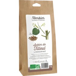 Tilleul aubier L’Herbier 50g Herbier de France  dans votre magasin bio en ligne Etiketbio.eu