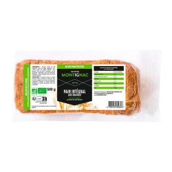 Pain intégral graines bio 500g Belledonne Montignac  dans votre magasin bio en ligne Etiketbio.eu