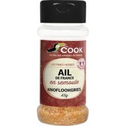 Ail semoule bio 45g Cook Arcadie Cook  dans votre magasin bio en ligne Etiketbio.eu