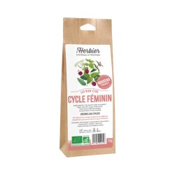 Tisane Cycle Féminin bio 30g – L’Herbier de France Herbier de France  dans votre magasin bio en ligne Etiketbio.eu