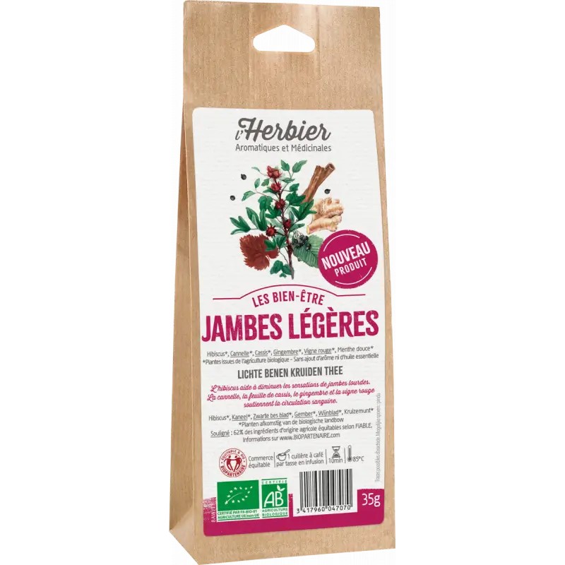 MELANGE JAMBES LEGERES (35G) ARCADIE Herbier de France  dans votre magasin bio en ligne Etiketbio.eu