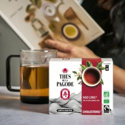 Thé Hao Ling Pagode 30 infusettes Les Thés de la Pagode  dans votre magasin bio en ligne Etiketbio.eu