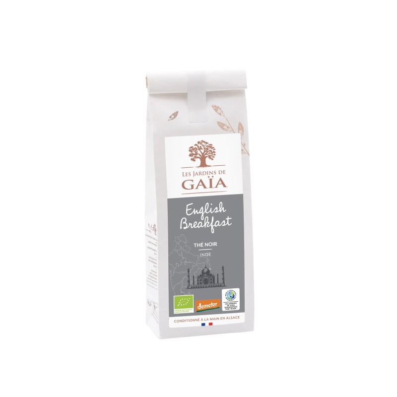 English Breakfast Gaïa 100g Les Jardins de Gaïa  dans votre magasin bio en ligne Etiketbio.eu