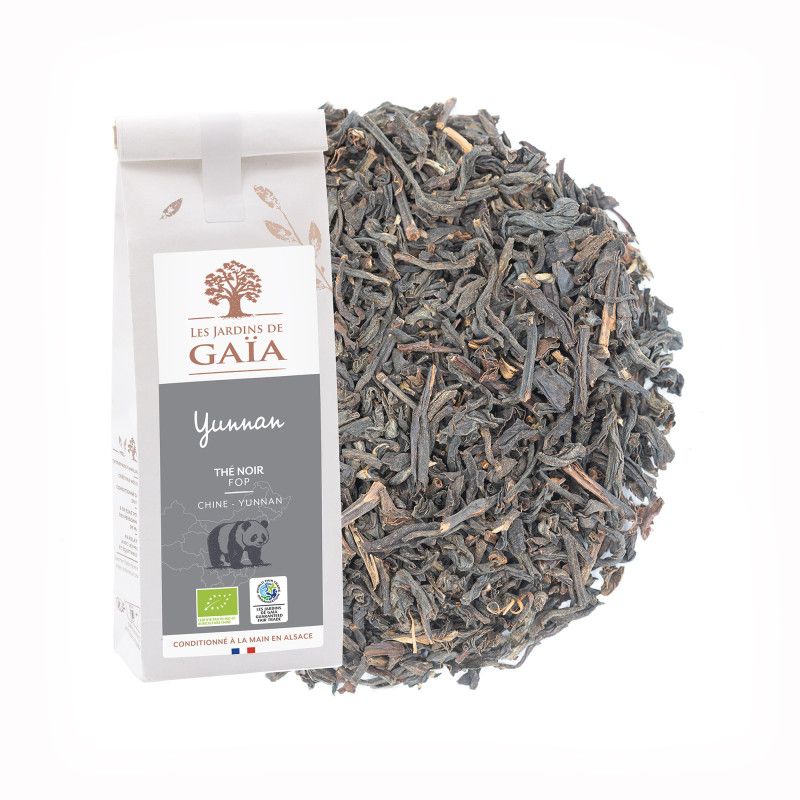 Thé noir Yunnan FOP Gaïa 100g