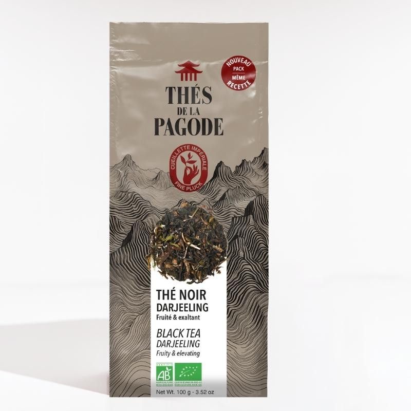 Thé Darjeeling Pagode 100g Les Thés de la Pagode  dans votre magasin bio en ligne Etiketbio.eu