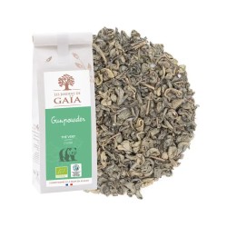 Thé vert Gunpowder Gaïa 100g