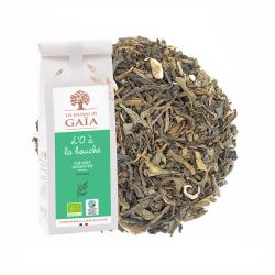 Thé vert L’O à la bouche Gaïa 100g Les Jardins de Gaïa  dans votre magasin bio en ligne Etiketbio.eu