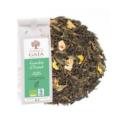 Thé vert Lumière d’Orient Gaïa 100g Les Jardins de Gaïa  dans votre magasin bio en ligne Etiketbio.eu