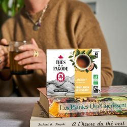 Thé Lyn Don Pagode 30 infusettes Les Thés de la Pagode  dans votre magasin bio en ligne Etiketbio.eu