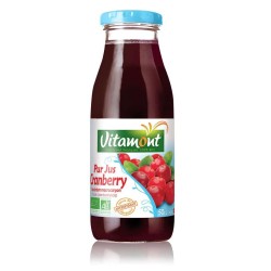 Pur jus cranberry bio Vitamont 50cl Vitamont  dans votre magasin bio en ligne Etiketbio.eu