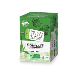 Thé vert Ceylan Biodyssée x20 Biodyssée  dans votre magasin bio en ligne Etiketbio.eu
