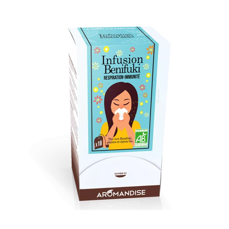 Infusion Benifuki Aromandise x18 Aromandise  dans votre magasin bio en ligne Etiketbio.eu