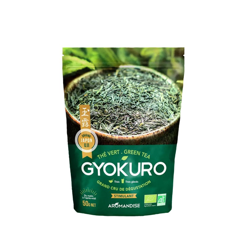 Thé Gyokuro Aromandise 50g Aromandise  dans votre magasin bio en ligne Etiketbio.eu