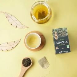 Thé vert Sencha Aromandise x18 Aromandise  dans votre magasin bio en ligne Etiketbio.eu