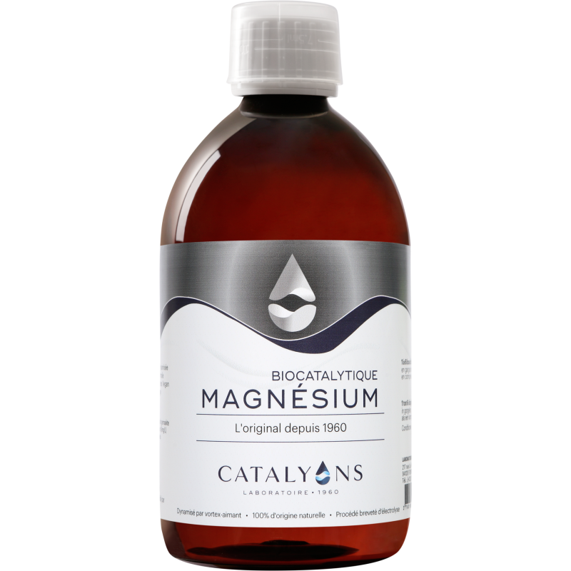 Magnésium biocatalytique 500ml – Catalyons Catalyons  dans votre magasin bio en ligne Etiketbio.eu