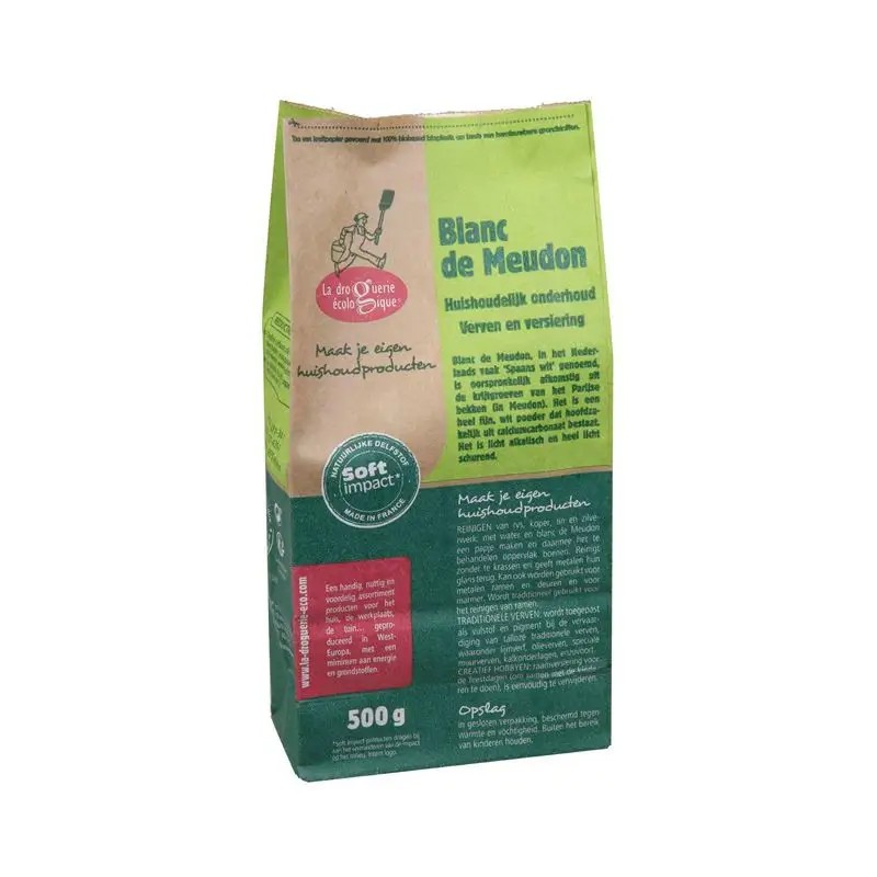 Blanc de Meudon 500 g – La Droguerie Écologique La Droguerie Écologique  dans votre magasin bio en ligne Etiketbio.eu